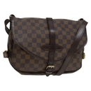 LOUIS VUITTON Damier Ebene Saumur 30 Shoulder Bag SPO N48081 LV Auth 133592-1