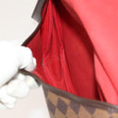 LOUIS VUITTON Damier Ebene Saumur 30 Shoulder Bag SPO N48081 LV Auth 133592-23