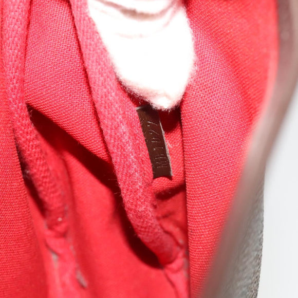 LOUIS VUITTON Damier Ebene Saumur 30 Shoulder Bag SPO N48081 LV Auth 133592