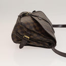 LOUIS VUITTON Damier Ebene Saumur 30 Shoulder Bag SPO N48081 LV Auth 133592-3