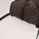 LOUIS VUITTON Damier Ebene Saumur 30 Shoulder Bag SPO N48081 LV Auth 133592-6