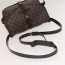 LOUIS VUITTON Damier Ebene Saumur 30 Shoulder Bag SPO N48081 LV Auth 133592-7
