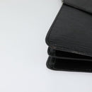 LOUIS VUITTON Epi Osh Shoulder Bag Black Red M52444 LV Auth 133596-8