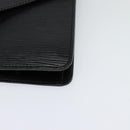 LOUIS VUITTON Epi Osh Shoulder Bag Black Red M52444 LV Auth 133596-15