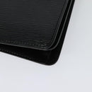 LOUIS VUITTON Epi Osh Shoulder Bag Black Red M52444 LV Auth 133596-17