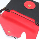 LOUIS VUITTON Epi Osh Shoulder Bag Black Red M52444 LV Auth 133596-18