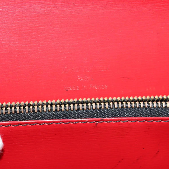 LOUIS VUITTON Epi Osh Shoulder Bag Black Red M52444 LV Auth 133596