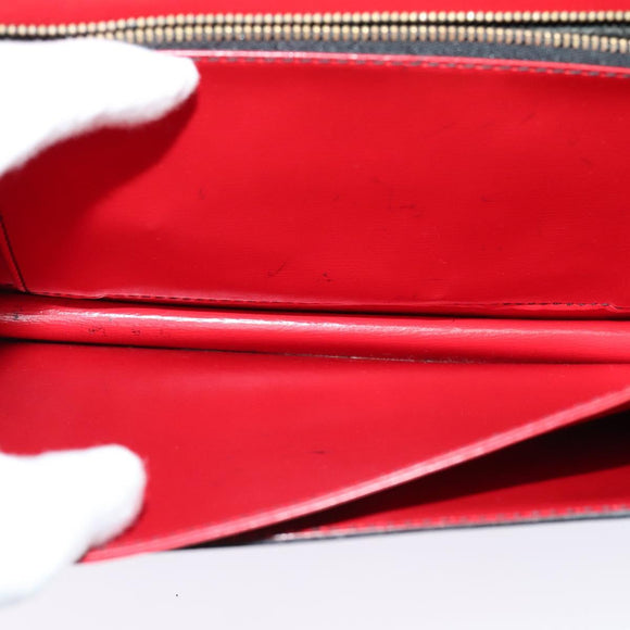 LOUIS VUITTON Epi Osh Shoulder Bag Black Red M52444 LV Auth 133596