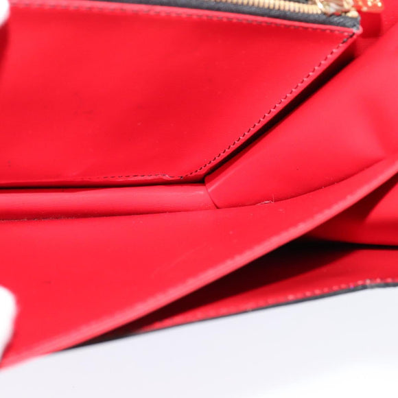 LOUIS VUITTON Epi Osh Shoulder Bag Black Red M52444 LV Auth 133596