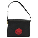 LOUIS VUITTON Epi Osh Shoulder Bag Black Red M52444 LV Auth 133596-13