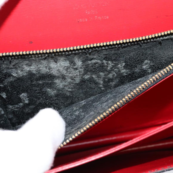 LOUIS VUITTON Epi Osh Shoulder Bag Black Red M52444 LV Auth 133596