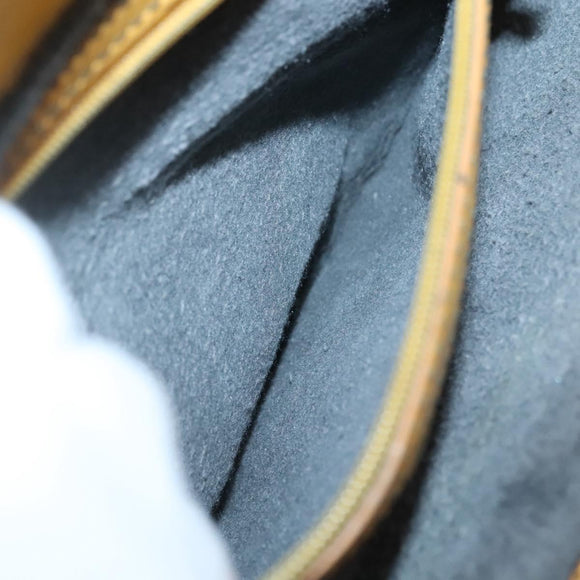 LOUIS VUITTON Epi Sac Plat Hand Bag Yellow M52079 LV Auth 133609