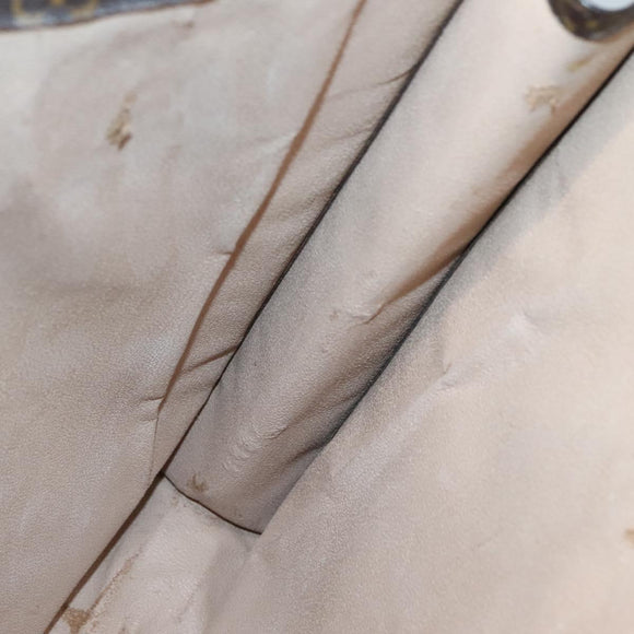 LOUIS VUITTON Monogram Sac Plat Hand Bag M51140 LV Auth 133613