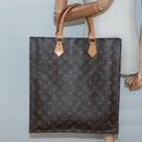 LOUIS VUITTON Monogram Sac Plat Hand Bag M51140 LV Auth 133613-19