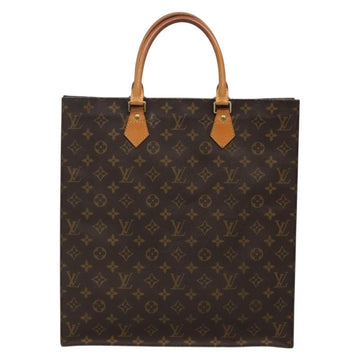 LOUIS VUITTON Monogram Sac Plat Hand Bag M51140 LV Auth 133613 - 0