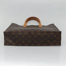 LOUIS VUITTON Monogram Sac Plat Hand Bag M51140 LV Auth 133613-5