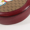 GUCCI Micro GG Supreme Doraemon Collaboration Bag PVC Beige 625216 Auth 133618-16
