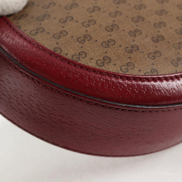 GUCCI Micro GG Supreme Doraemon Collaboration Bag PVC Beige 625216 Auth 133618