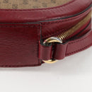 GUCCI Micro GG Supreme Doraemon Collaboration Bag PVC Beige 625216 Auth 133618-20