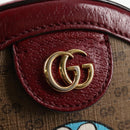 GUCCI Micro GG Supreme Doraemon Collaboration Bag PVC Beige 625216 Auth 133618-19
