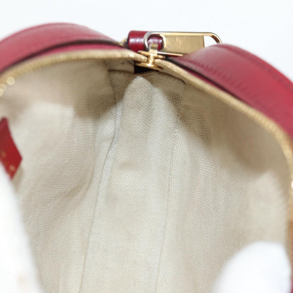 GUCCI Micro GG Supreme Doraemon Collaboration Bag PVC Beige 625216 Auth 133618