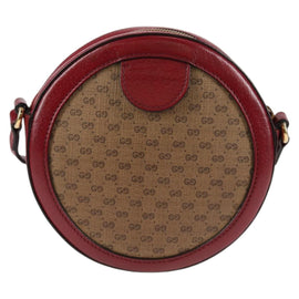 GUCCI Micro GG Supreme Doraemon Collaboration Bag PVC Beige 625216 Auth 133618 - 0