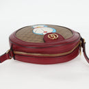 GUCCI Micro GG Supreme Doraemon Collaboration Bag PVC Beige 625216 Auth 133618-6