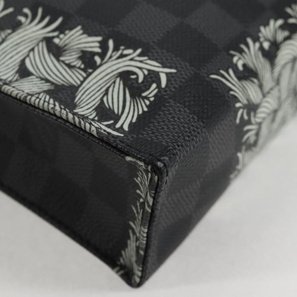 LOUIS VUITTON Damier Christopher Nemeth Pochette Voyage N61234 Auth 133622M