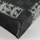 LOUIS VUITTON Damier Christopher Nemeth Pochette Voyage N61234 Auth 133622SAM-15