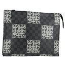 LOUIS VUITTON Damier Christopher Nemeth Pochette Voyage N61234 Auth 133622SAM-1