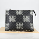 LOUIS VUITTON Damier Christopher Nemeth Pochette Voyage N61234 Auth 133622M-12