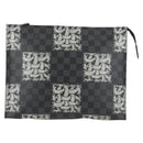 LOUIS VUITTON Damier Christopher Nemeth Pochette Voyage N61234 Auth 133622SAM-13