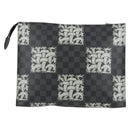 LOUIS VUITTON Damier Christopher Nemeth Pochette Voyage N61234 Auth 133622SAM-2