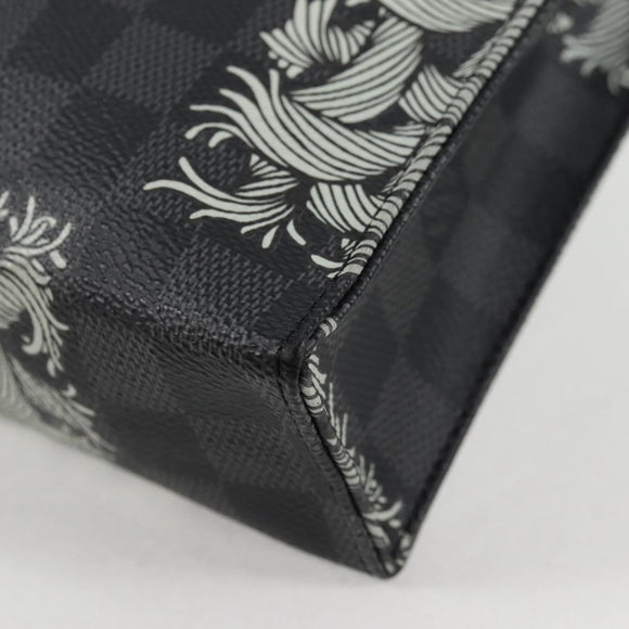 LOUIS VUITTON Damier Christopher Nemeth Pochette Voyage N61234 Auth 133622M