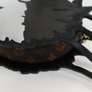 LOUIS VUITTON Epi Monogram Cat Face Pochette Gray LV Auth 133624M-15