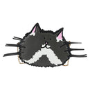 LOUIS VUITTON Epi Monogram Cat Face Pochette Gray LV Auth 133624M-13