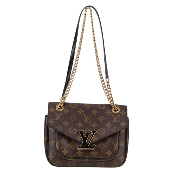 LOUIS VUITTON Monogram Passy Shoulder Bag M45592 LV Auth 133625M