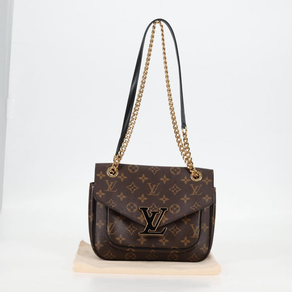 LOUIS VUITTON Monogram Passy Shoulder Bag M45592 LV Auth 133625M