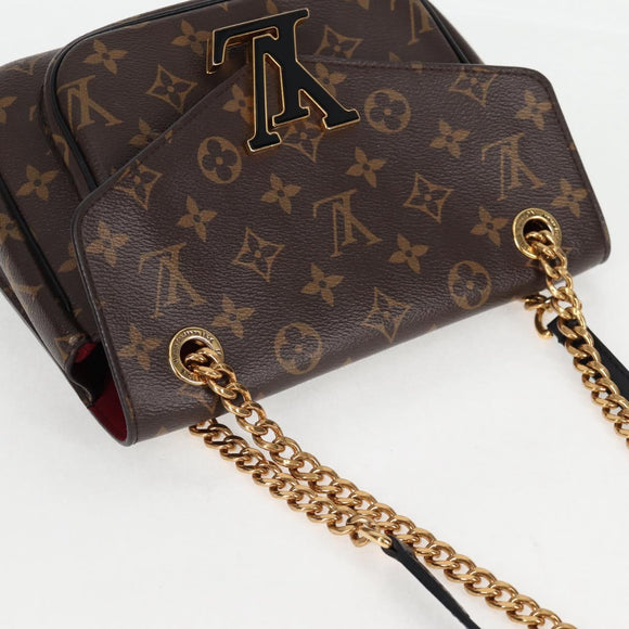 LOUIS VUITTON Monogram Passy Shoulder Bag M45592 LV Auth 133625M