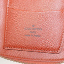 LOUIS VUITTON Epi Agenda geod Wallet Brown LV Auth 133628-17
