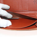 LOUIS VUITTON Epi Agenda geod Wallet Brown LV Auth 133628-11