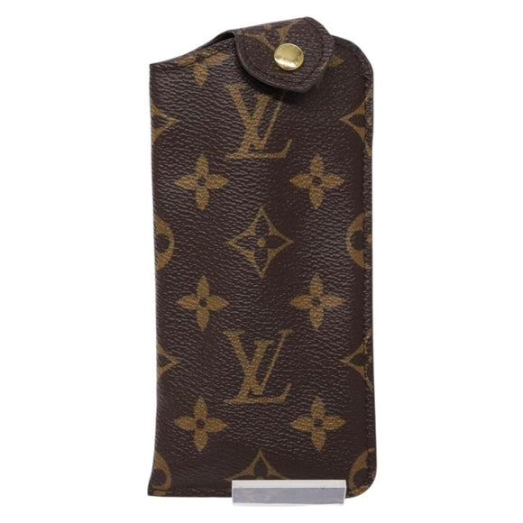 LOUIS VUITTON Monogram Etui Lunette PM Glasses Case M66545 LV Auth 133631