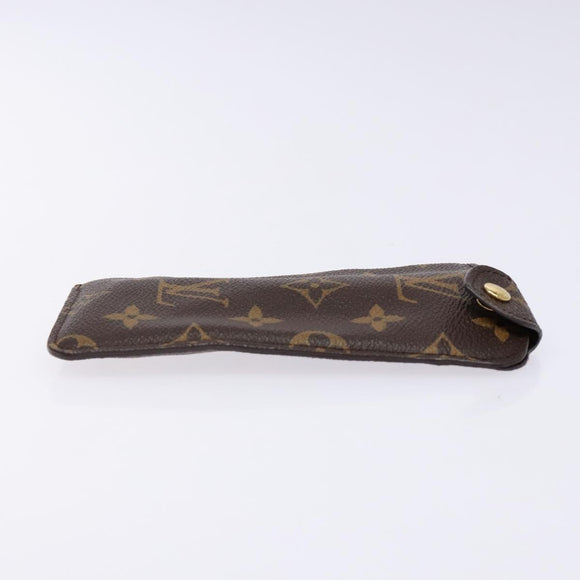 LOUIS VUITTON Monogram Etui Lunette PM Glasses Case M66545 LV Auth 133631