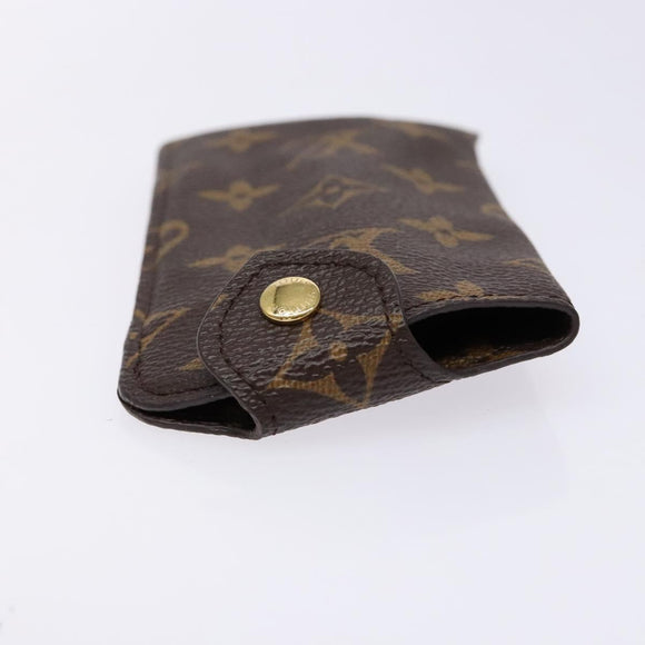 LOUIS VUITTON Monogram Etui Lunette PM Glasses Case M66545 LV Auth 133631