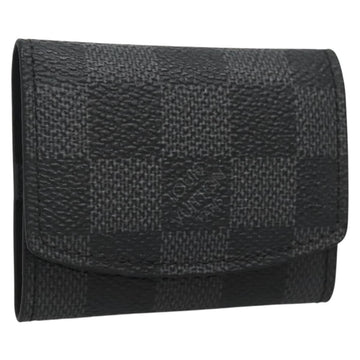 LOUIS VUITTON Damier Graphite Cuff Case LV Auth 133632