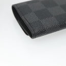 LOUIS VUITTON Damier Graphite Cuff Case LV Auth 133632-10