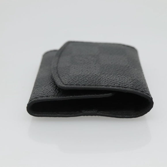 LOUIS VUITTON Damier Graphite Cuff Case LV Auth 133632