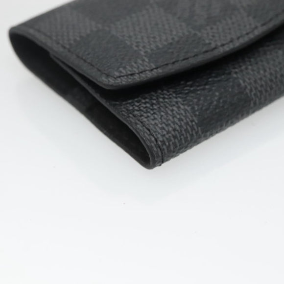 LOUIS VUITTON Damier Graphite Cuff Case LV Auth 133632