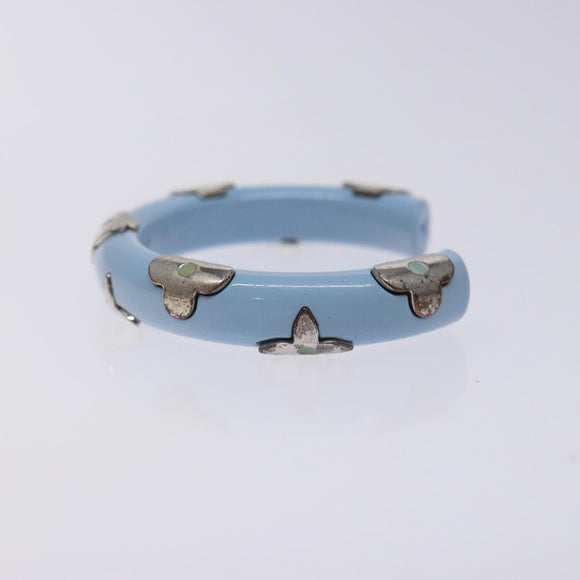 LOUIS VUITTON Brass Friend Ship Bracelet Leather Pink M6793E LV Auth 133634