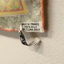 HERMES Carre 40 Scarf ""CARPE DIEM"" Silk Orange Auth 133639-9